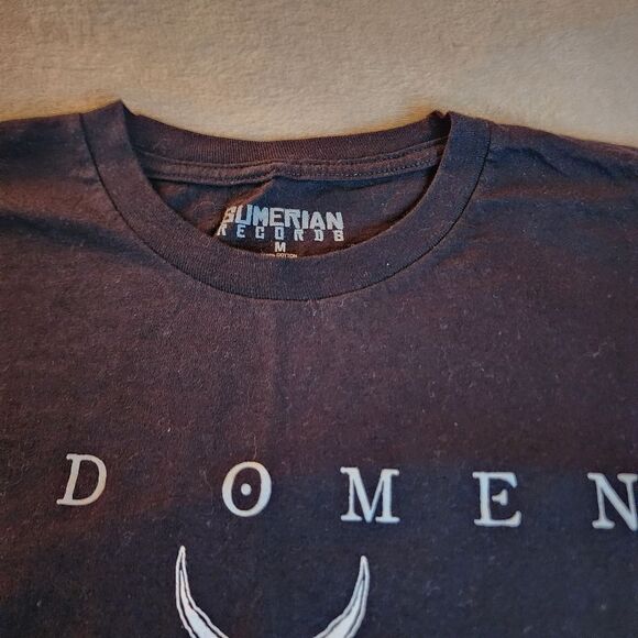 Sumerian Records Bad Omens Moth Black Tshirt With Graphics Size Medium - Picture 5 of 7